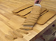 Fresh baked biscotti